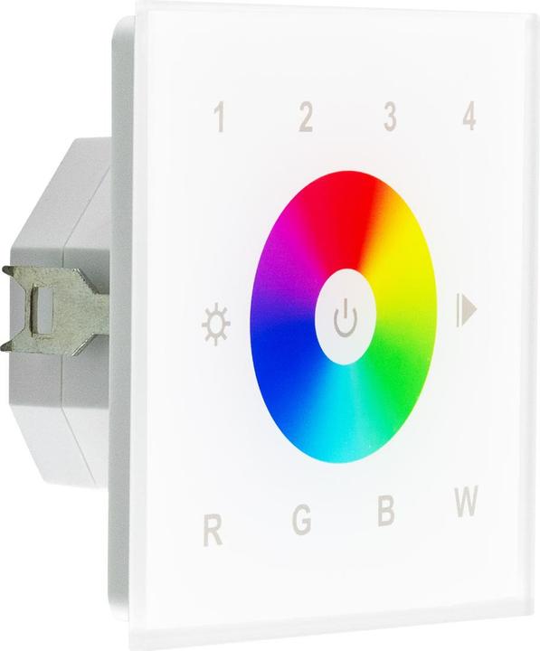 Produktbild EVN ZBWP4RGBW Zigbee Wandpanel RGB+W (IP20)