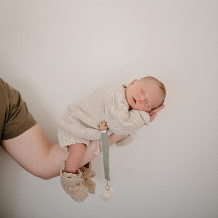 Image du produit Mushie Pull en grosse maille - Beige (56)