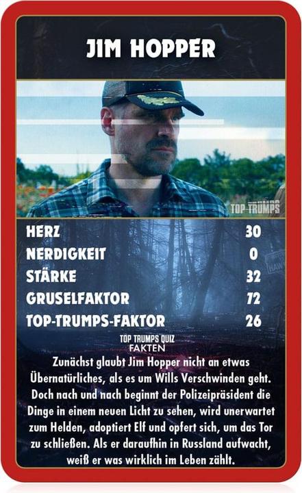 Produktbild Winning Moves Top Trumps- Stranger Things Collectables (Deutsch)