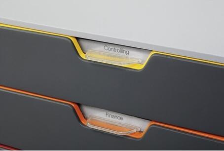 Produktbild Durable Schubladenbox Varicolor 5 (A4)