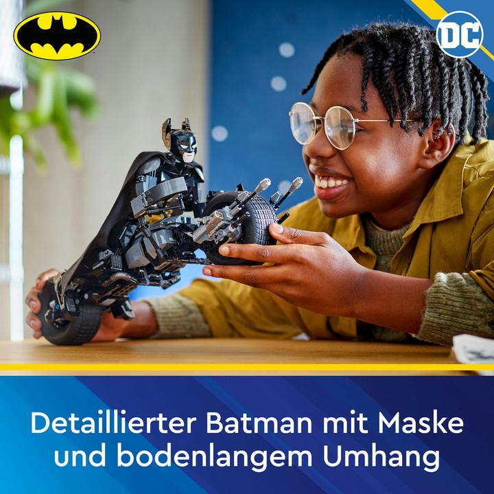 Produktbild LEGO Batman Baufigur mit dem Batpod (76273, LEGO Super Mario)