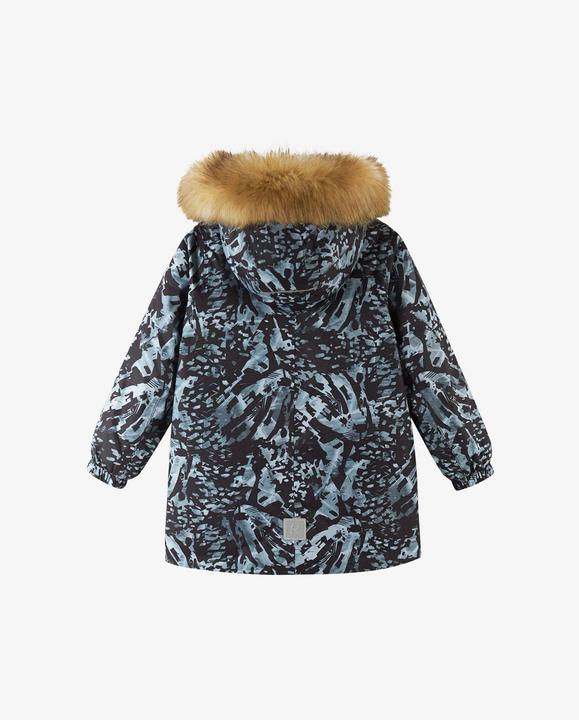 Actual product image Reima Winter jacket black/small patterned (110)