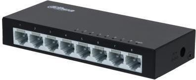 Actual product image Dahua NET SWITCH 8PORT 10/100M/SF1008-EUR (8 ports)
