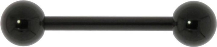 Image du produit Bijouteria Piercing poitrine (Acier chirurgical 316L, Revêtement PVD (noir))