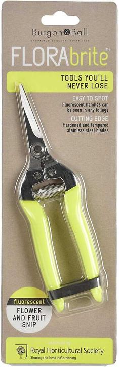 Actual product image Burgon & Ball FloraBrite flower scissors