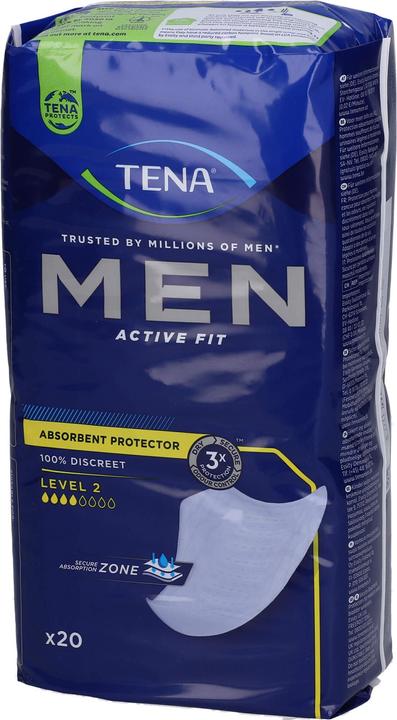 Produktbild Tena MEN Einlagen bei BlasenInkontinenz Level 2 (20 x, Normal)