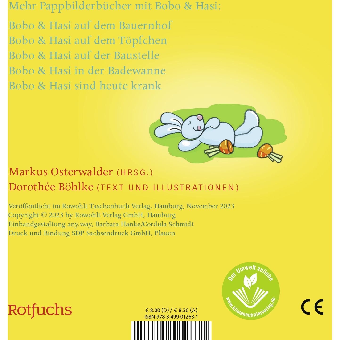 Thumbnail - Bobo & Hasi zählen bis 3, Kinderbücher von Markus Osterwalder