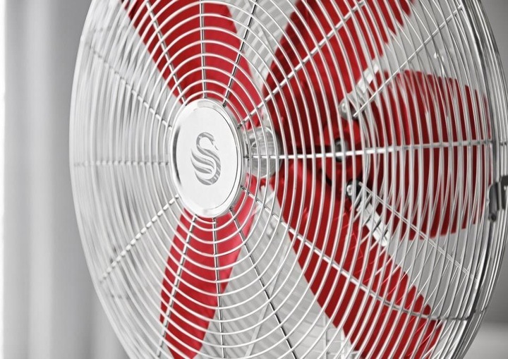 Swan Retro SFA12610RN household fan Red