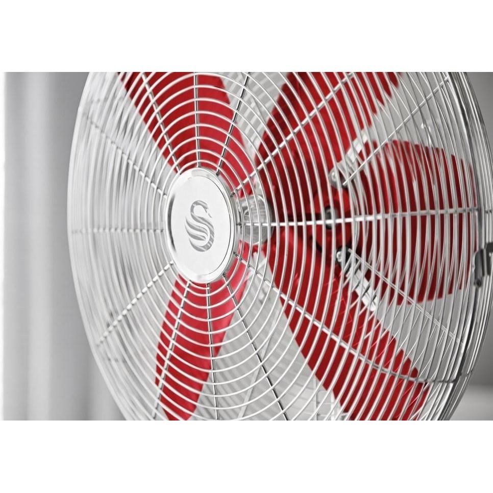 Swan Retro SFA12610RN household fan Red (SFA12610RN)