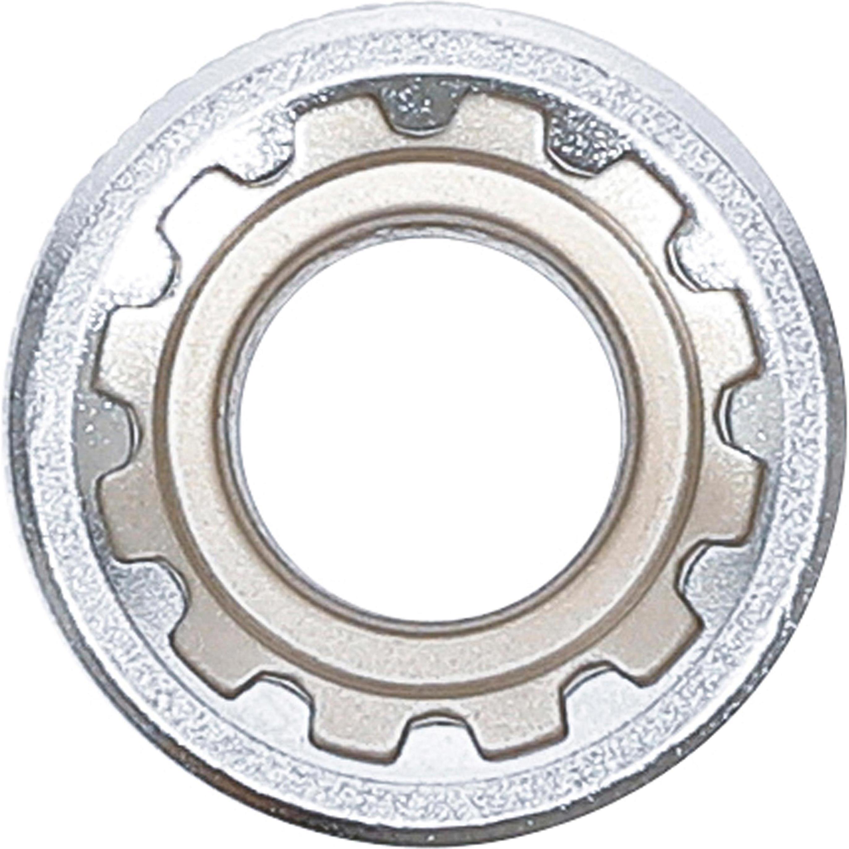 Thumbnail - BGS, Steckschlüssel + Stecknuss, Steckschlüssel-Einsatz Gear Lock Antrieb Innenvierkant 10 mm (3/8") SW 13 mm (13 mm)