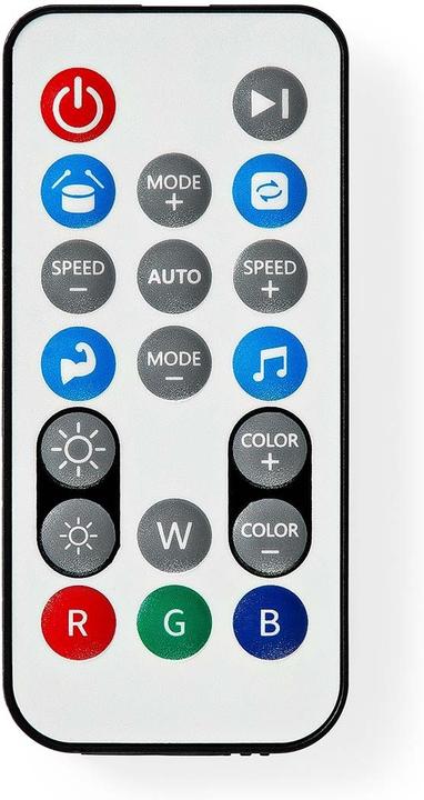 Image du produit Nedis SmartLife LED décoratives | Barre murale | Wi-Fi | RGBIC / Blanc chaud | Android™ / IOS (Blanc chaud, 14.40 cm, Intérieur)