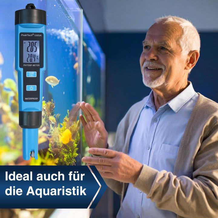Image du produit Peaktech pH-Messgerät, 0... 14 pH, 0... 50°C