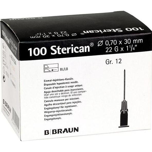 B.Braun, Praxisbedarf, STERICAN 22G 30MM