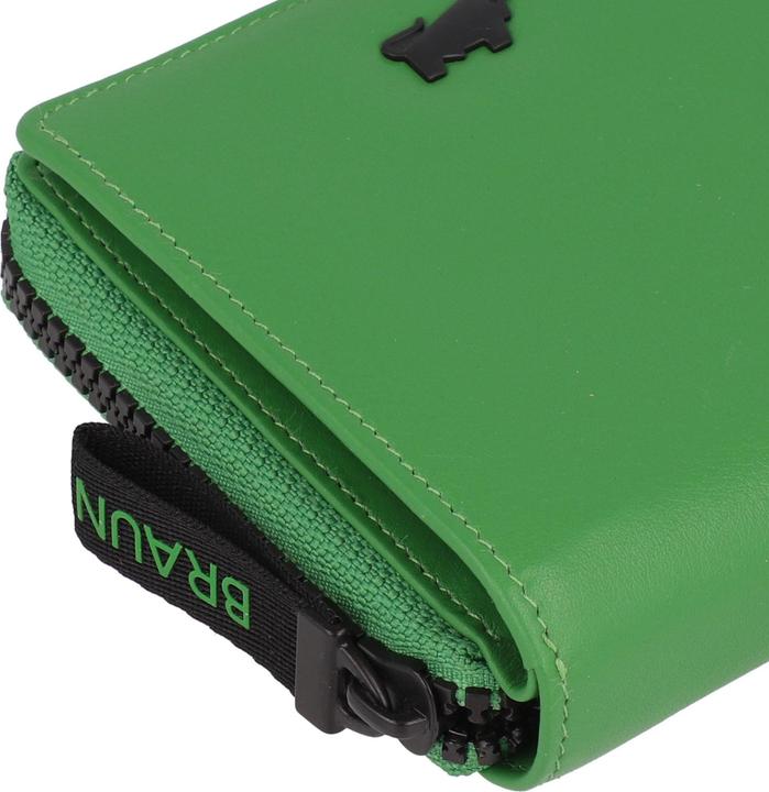 Actual product image Braun Büffel Capri wallet RFID protection leather 11 cm