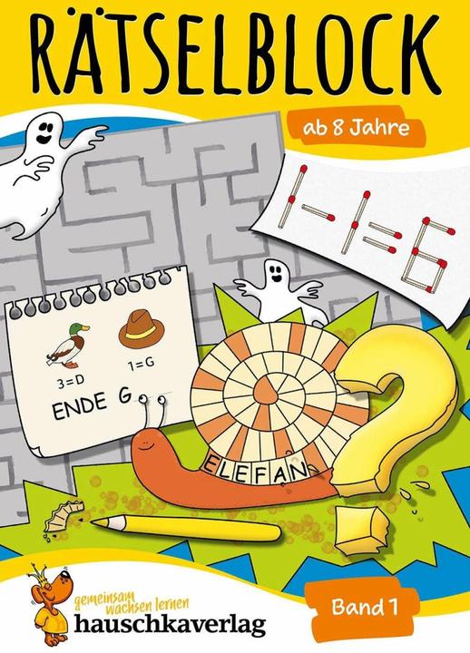 Produktbild Rätselblock ab 8 Jahre (Deutsch, Agnes Spiecker, 2018)