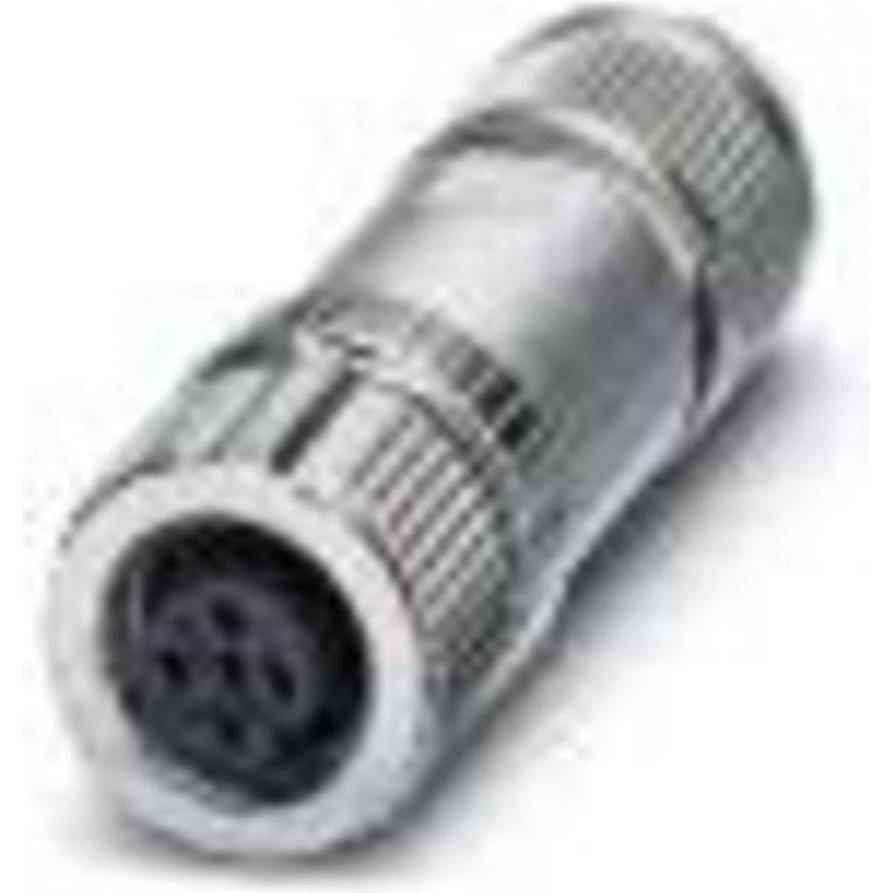 Phoenix Contact M12,5P,Sh.Fem.SPEEDCON,A-cod,Push-in,DN, Elektronikkabel + Stecker