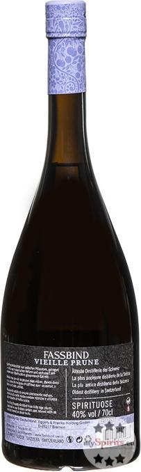 Produktbild Fassbind Vieille Barrique Prune (1 x 70 cl)