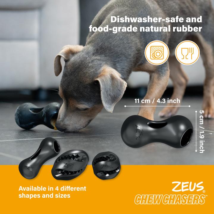 Actual product image Zeus Chewcasers - Peanut - Small (Dog chew toy)