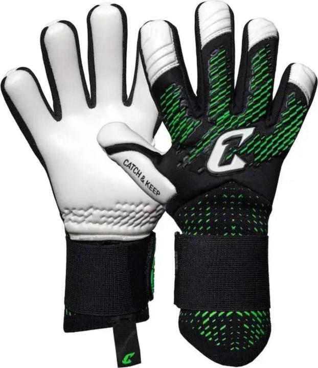 Produktbild Catch & Keep Fussballhandschuhe Revolution Green Gr. 9 Torwart Goalie Handschuhe (9)