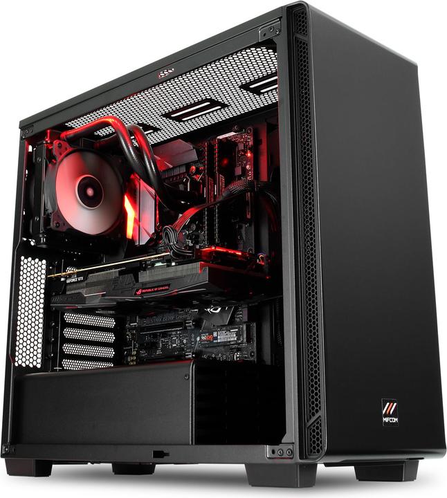 Actual product image Mifcom Savage Gtx 1070 (Intel Core i7-7700K, 16 GB, 250 GB, GeForce GTX 1070)