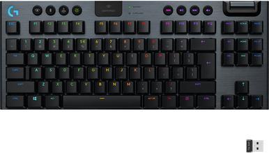 Produktbild Logitech G G915 TKL - GL Tactile, Full-size (100%), Bluetooth, Mechanischer Switch, QZERTY, RGB-L... (Eng. Int., Kabelgebunden)