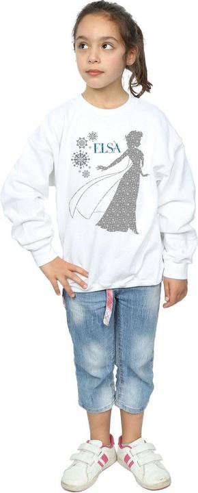 Produktbild Disney Frozen Elsa Christmas Silhouette Sweatshirt Mädchen (152, 158)