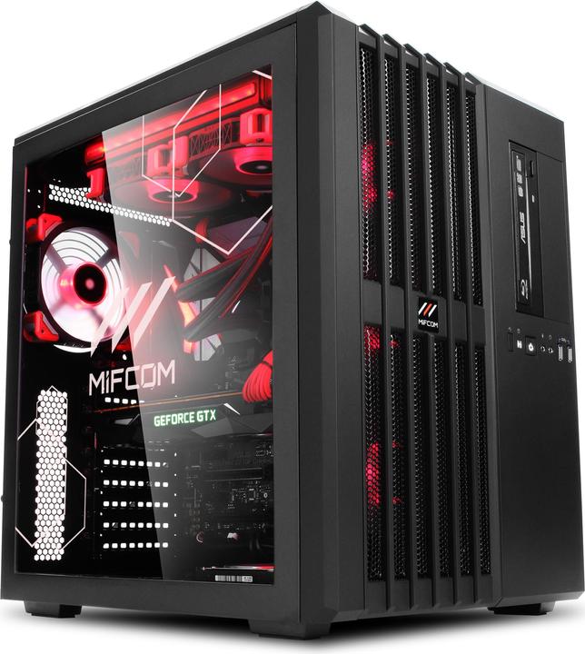Image du produit Mifcom Battlebox Titan Xp (Intel Core i7-7700K, 32 Go, 500 Go, Titane Xp)