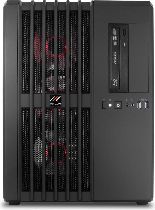 Image du produit Mifcom Battlebox Titan Xp (Intel Core i7-7700K, 32 Go, 500 Go, Titane Xp)