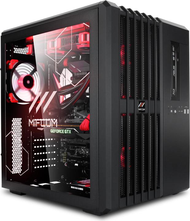 Image du produit Mifcom Battlebox Titan Xp (Intel Core i7-7700K, 32 Go, 500 Go, Titane Xp)