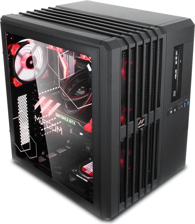 Image du produit Mifcom Battlebox Titan Xp (Intel Core i7-7700K, 32 Go, 500 Go, Titane Xp)