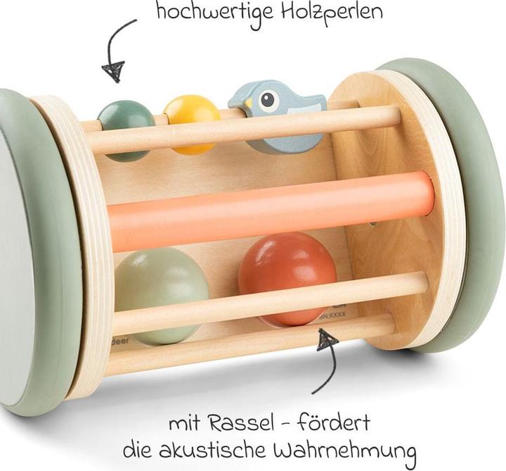 Actual product image Done by Deer Mirror roll Birdee colour mix