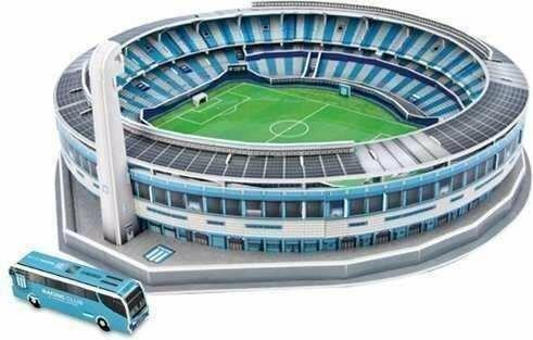 Image du produit Nanostad Puzzle 3D du stade du Racing Club El Cilindro (108 pièces)