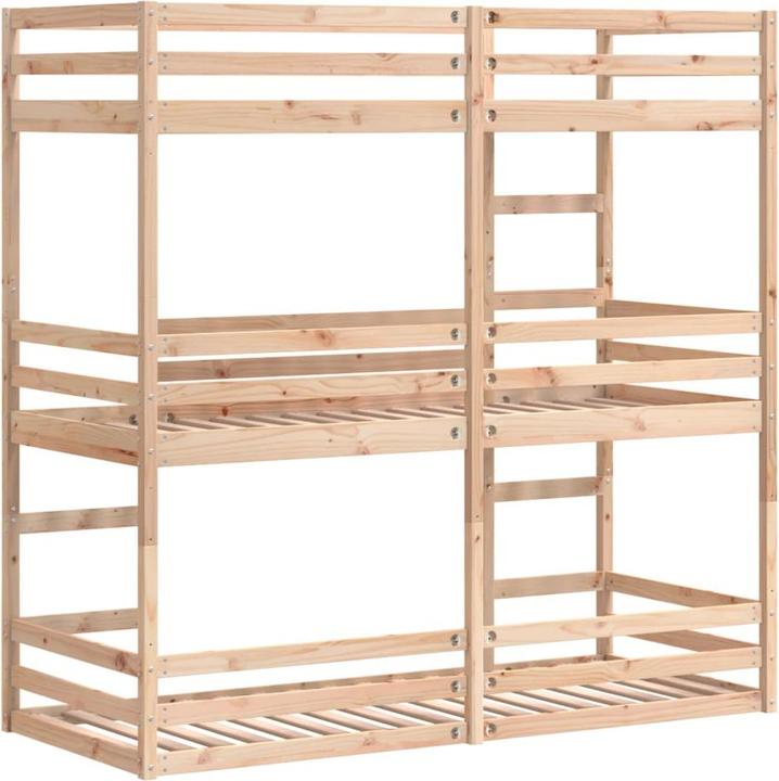 Immagine prodotto vidaXL Letto a castello triplo (90 x 190 cm)