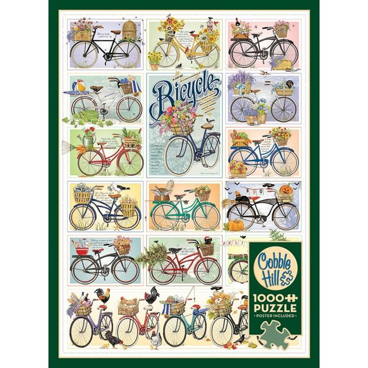 Immagine prodotto Cobble Hill Puzzle 1000 pezzi Biciclette (1000 pezzi)