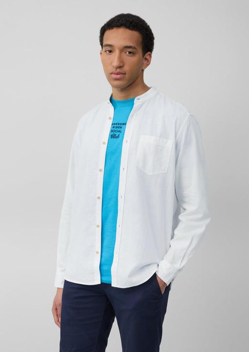 Actual product image S.Oliver Hemd Regular Fit: Hemd aus Leinenmix mit Stehkragen (XL)