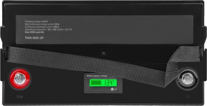 Actual product image GreenCell Supply battery (12.80 V, 125 Ah)