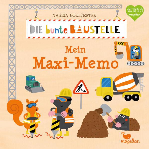 Thumbnail - Magellan Bunte Baustelle Maxi-Memo (Deutsch)