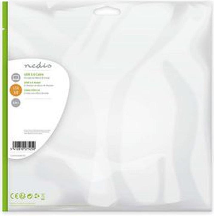 Immagine prodotto Nedis Cavo USB 3.0 A maschio - Micro B maschio 5,0 m Blu (5 m, USB 3.2 Gen 1)