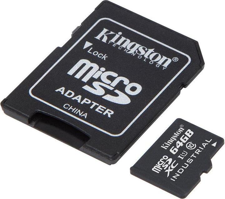 Actual product image Kingston High Endurance (64 GB, microSDXC, U1, UHS-I)