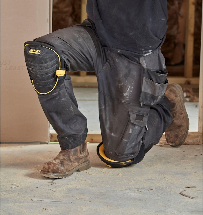 Actual product image Stanley Knee pads gel, semihard molded