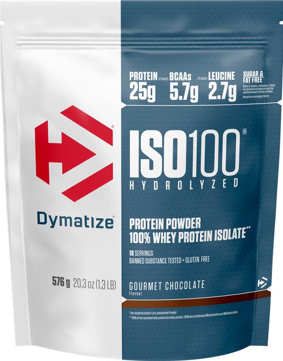 Dymatize ISO 100 Hydrolyzed Doypack (576 g, 1x, Schokoladen)
