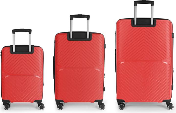 Immagine prodotto Gabol Set di valigie Kume a 4 ruote 3 pezzi (182 l)