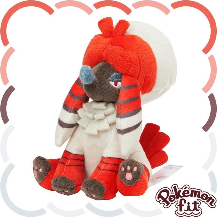 Pokémon Center Peluche Pangoro Seduto Cuties 13,7 Cm - Ponderato Con Microperline, Si Siede Da Solo, Collezione Ufficiale