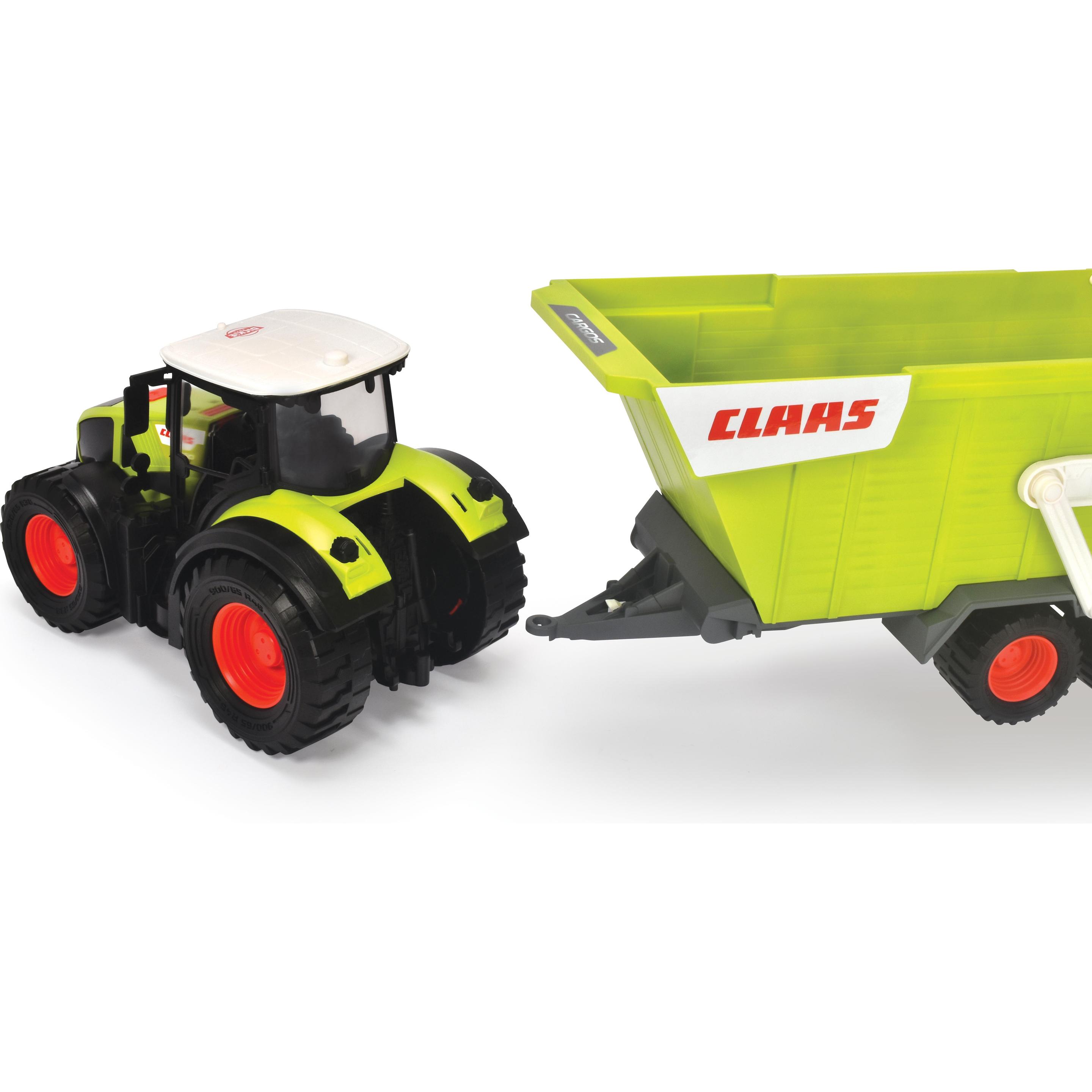 Dickie Trattore agricolo e rimorchio CLAAS