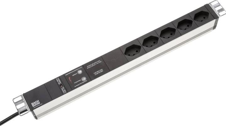 Produktbild Bachmann IT PDU Basic 1HE (5 x, Typ 13, 3 m)