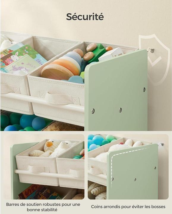 Produktbild Songmics Ablageregal (62.50 x 29.50 x 60 cm)