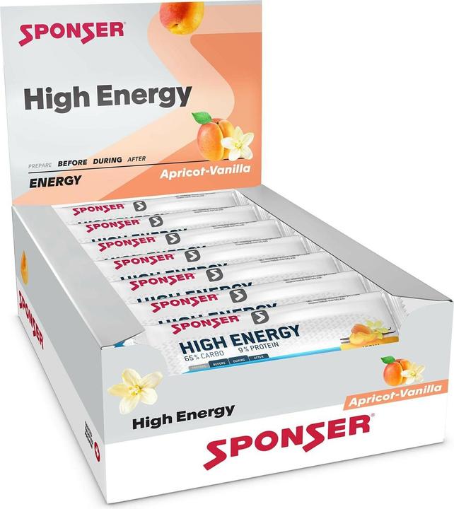Actual product image Sponser high energy bar (1350 g, 30 pcs.)