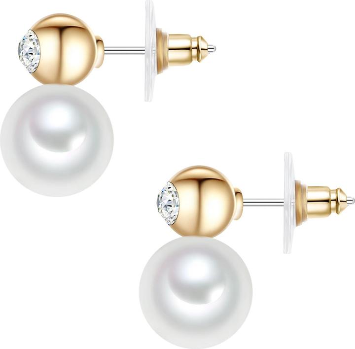 Image du produit Lulu & Jane Laiton cristal de verre perle de coquille or jaune - 33116 (Laiton, Cristal de verre, Perle de coquillage)