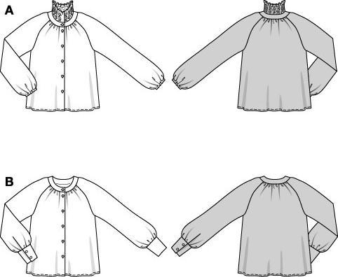 Produktbild Schnittmuster Bluse