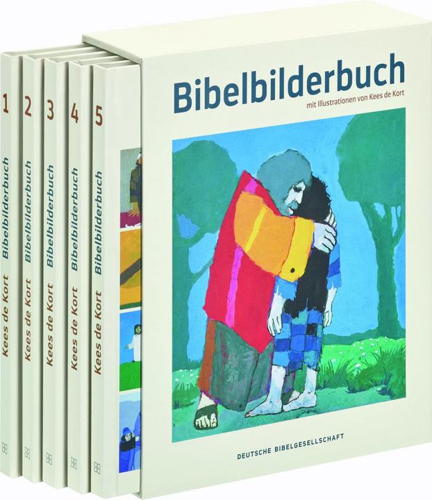Produktbild Bibelbilderbuch - Kees de Kort. Jubiläumsausgabe des Klassikers der Kinderbibeln (Deutsch, Kees de Kort, Hellmut Haug, 2019)